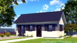 Domek drewniany ca�oroczny letniskowy 4,8m/7,2m 15/20